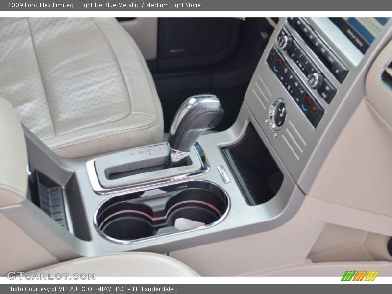Light Ice Blue Metallic / Medium Light Stone 2009 Ford Flex Limited