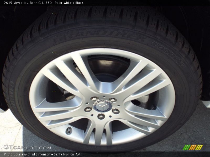 Polar White / Black 2015 Mercedes-Benz GLK 350