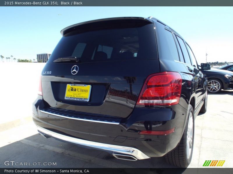 Black / Black 2015 Mercedes-Benz GLK 350