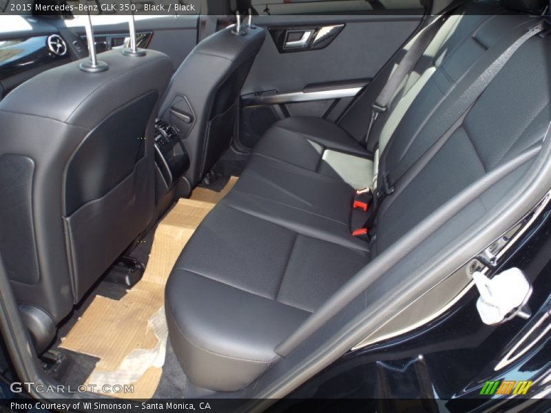 Black / Black 2015 Mercedes-Benz GLK 350