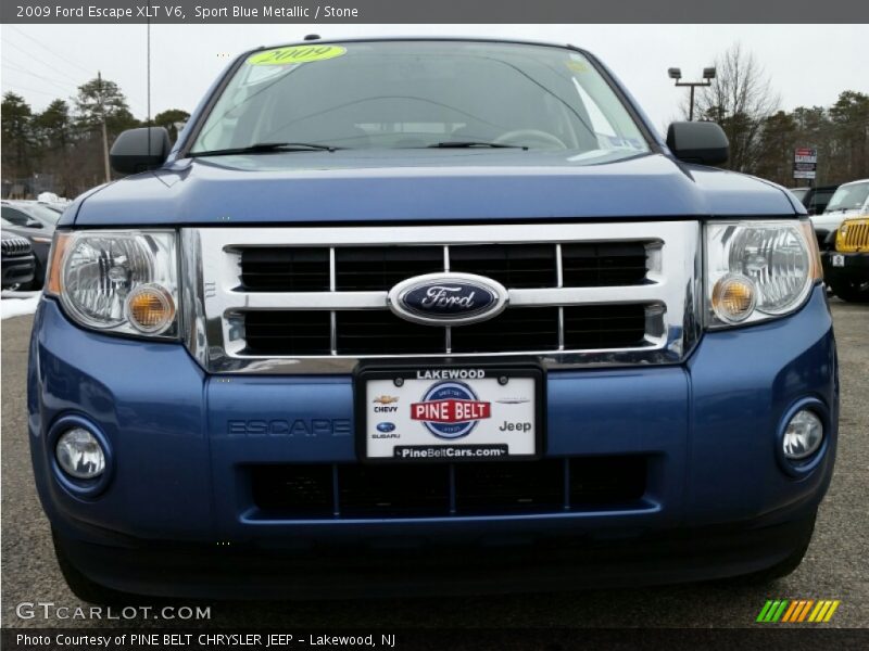 Sport Blue Metallic / Stone 2009 Ford Escape XLT V6