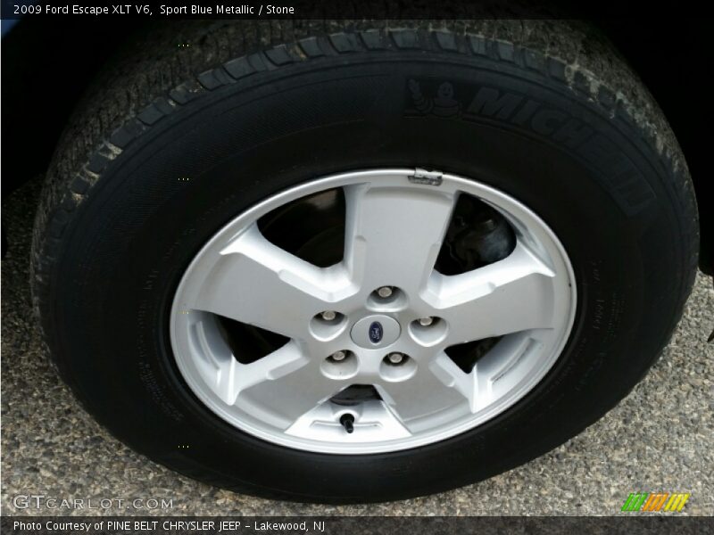 Sport Blue Metallic / Stone 2009 Ford Escape XLT V6