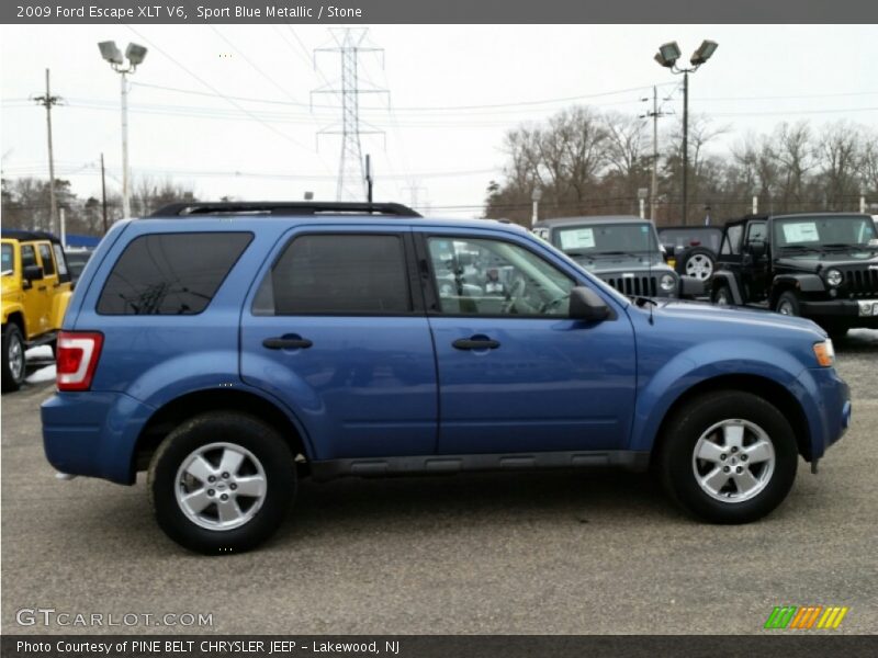Sport Blue Metallic / Stone 2009 Ford Escape XLT V6
