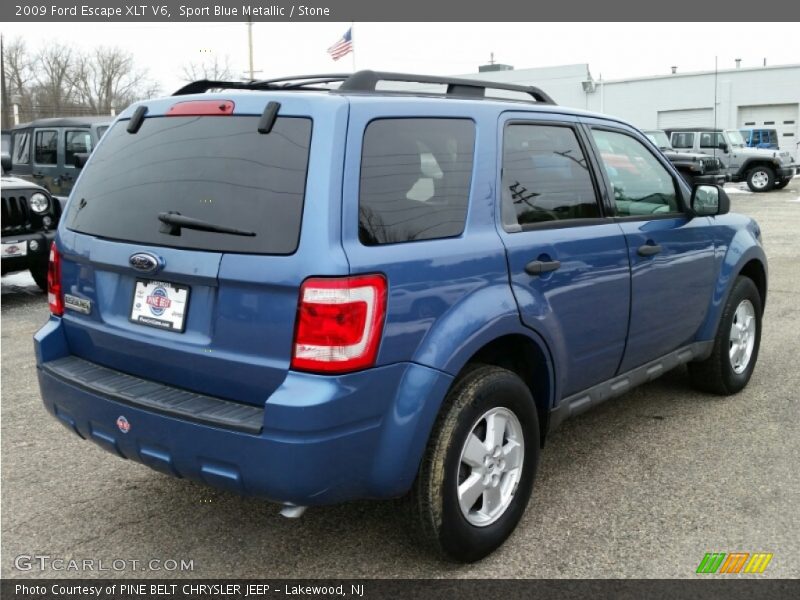 Sport Blue Metallic / Stone 2009 Ford Escape XLT V6