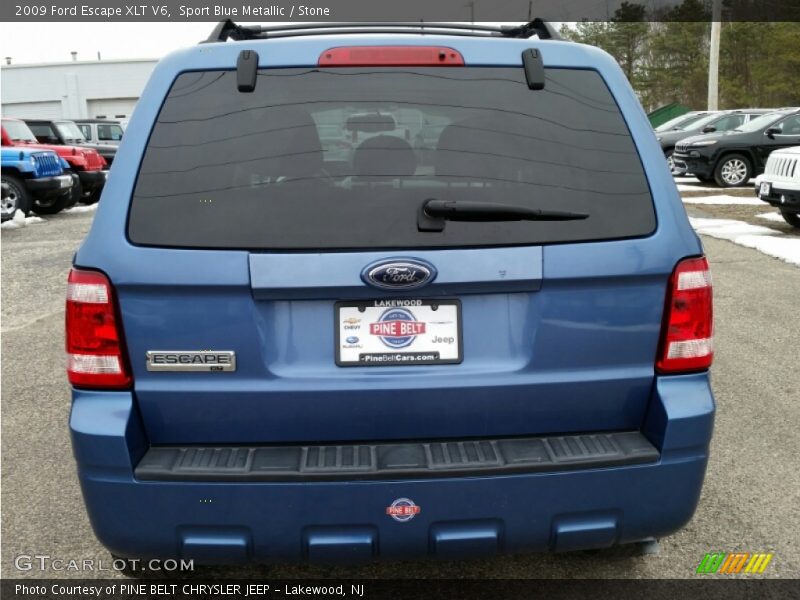 Sport Blue Metallic / Stone 2009 Ford Escape XLT V6