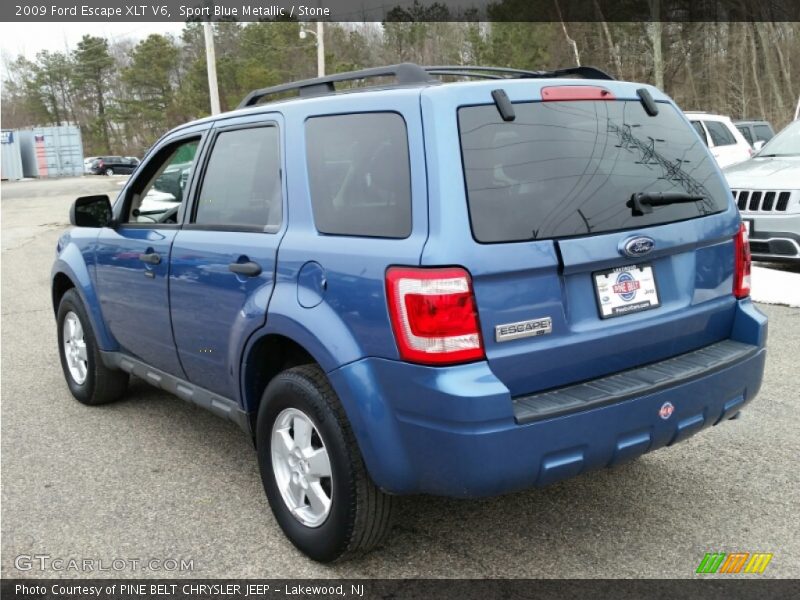 Sport Blue Metallic / Stone 2009 Ford Escape XLT V6