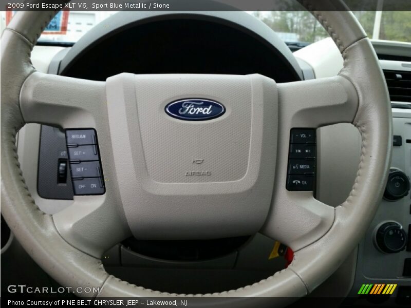 Sport Blue Metallic / Stone 2009 Ford Escape XLT V6