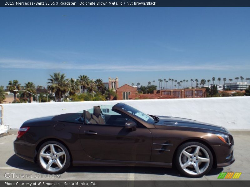  2015 SL 550 Roadster Dolomite Brown Metallic