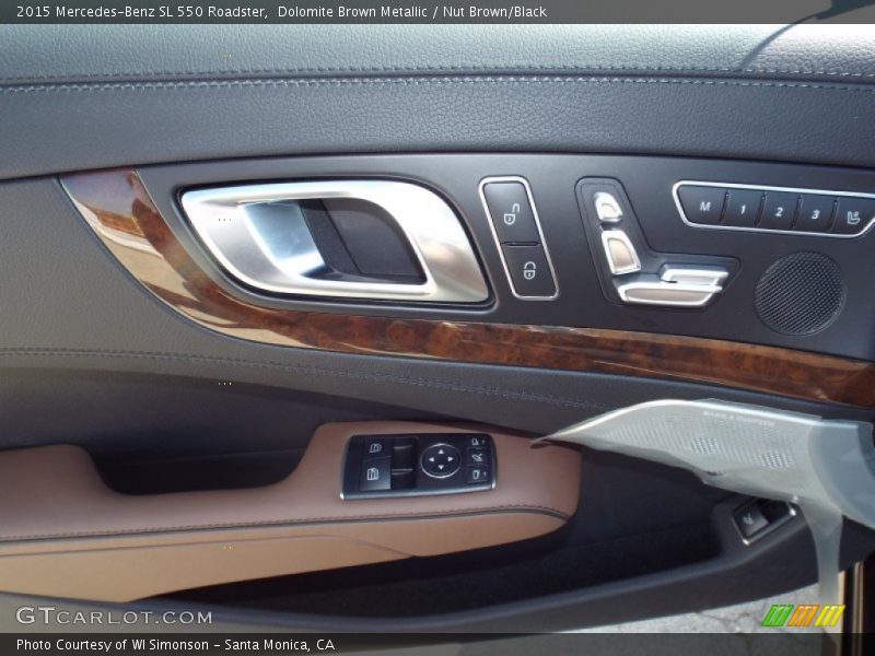 Controls of 2015 SL 550 Roadster