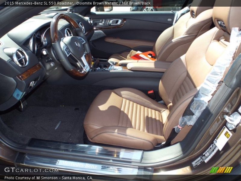  2015 SL 550 Roadster Nut Brown/Black Interior