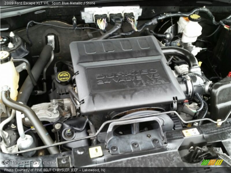 Sport Blue Metallic / Stone 2009 Ford Escape XLT V6