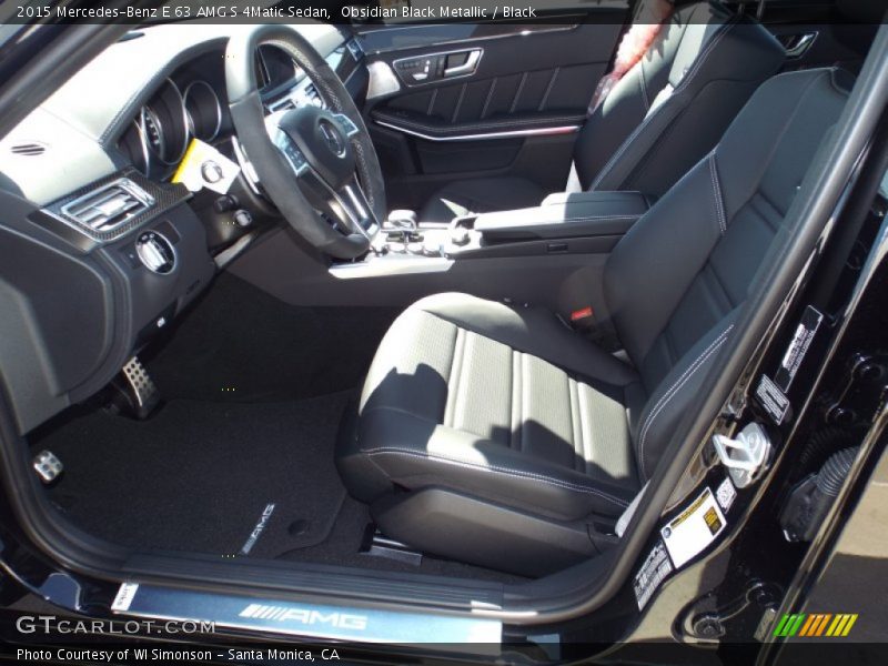  2015 E 63 AMG S 4Matic Sedan Black Interior