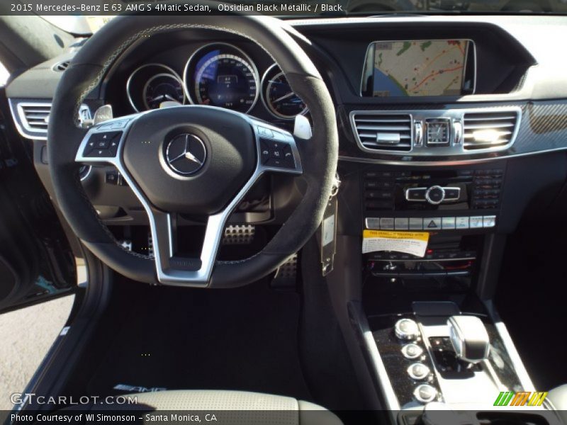 Dashboard of 2015 E 63 AMG S 4Matic Sedan