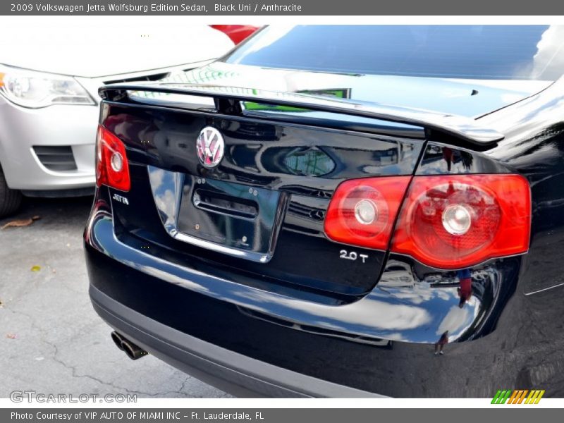 Black Uni / Anthracite 2009 Volkswagen Jetta Wolfsburg Edition Sedan
