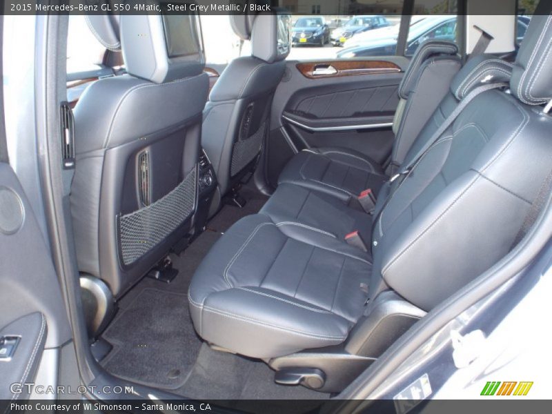 Steel Grey Metallic / Black 2015 Mercedes-Benz GL 550 4Matic