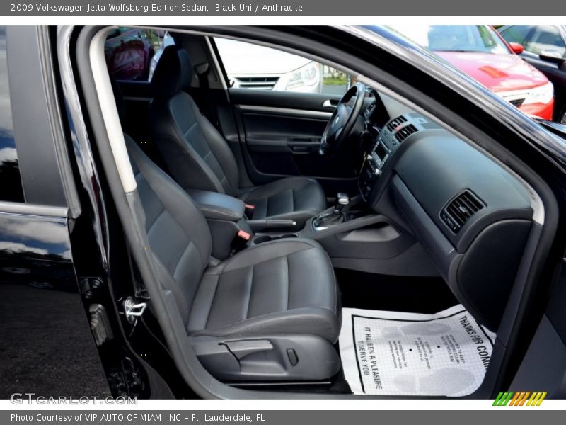 Black Uni / Anthracite 2009 Volkswagen Jetta Wolfsburg Edition Sedan