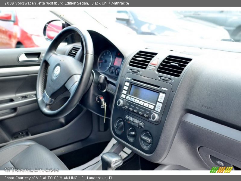 Black Uni / Anthracite 2009 Volkswagen Jetta Wolfsburg Edition Sedan