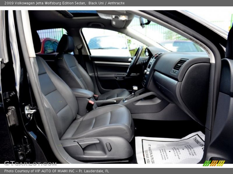Black Uni / Anthracite 2009 Volkswagen Jetta Wolfsburg Edition Sedan