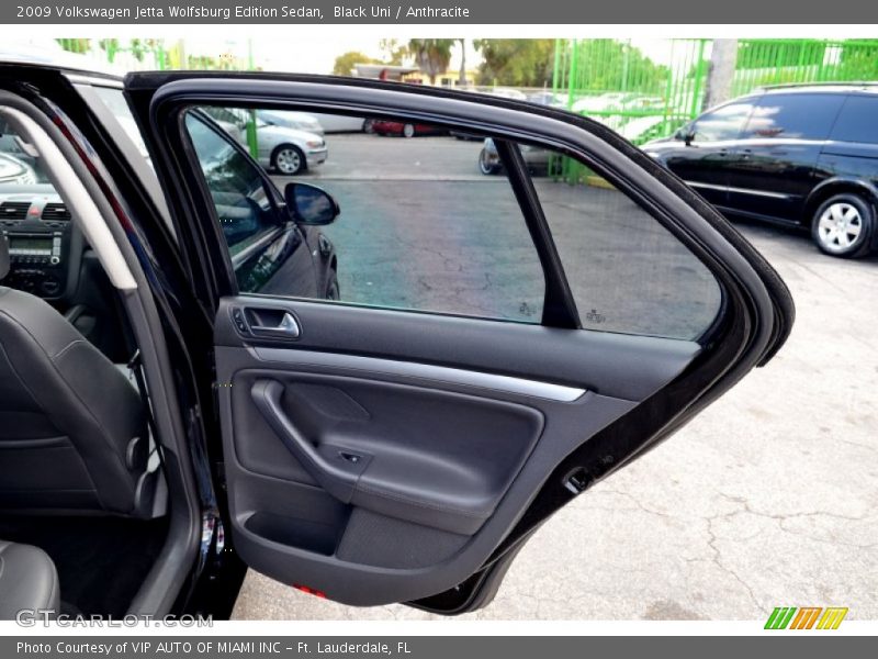 Black Uni / Anthracite 2009 Volkswagen Jetta Wolfsburg Edition Sedan