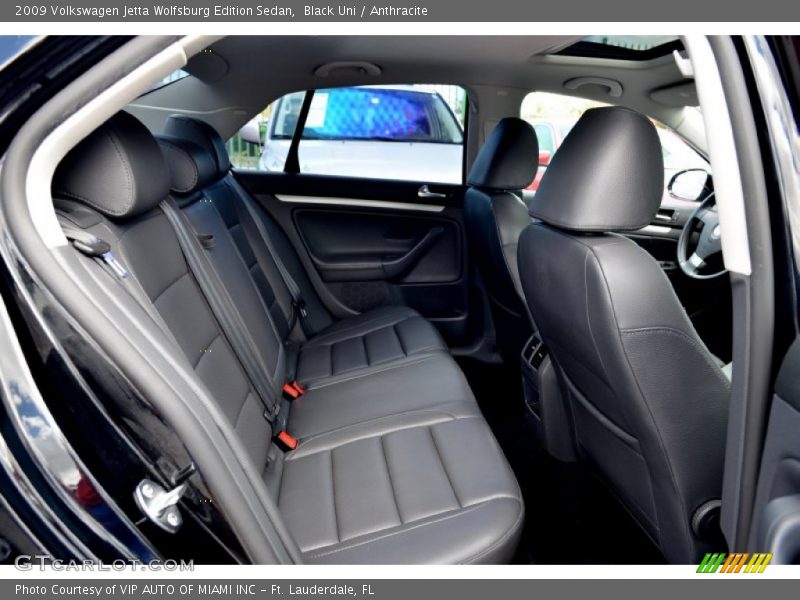 Black Uni / Anthracite 2009 Volkswagen Jetta Wolfsburg Edition Sedan