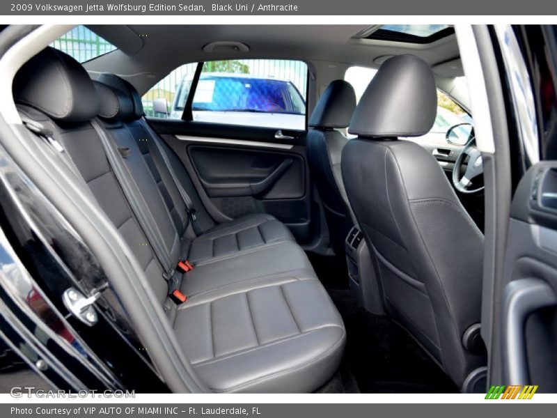 Black Uni / Anthracite 2009 Volkswagen Jetta Wolfsburg Edition Sedan