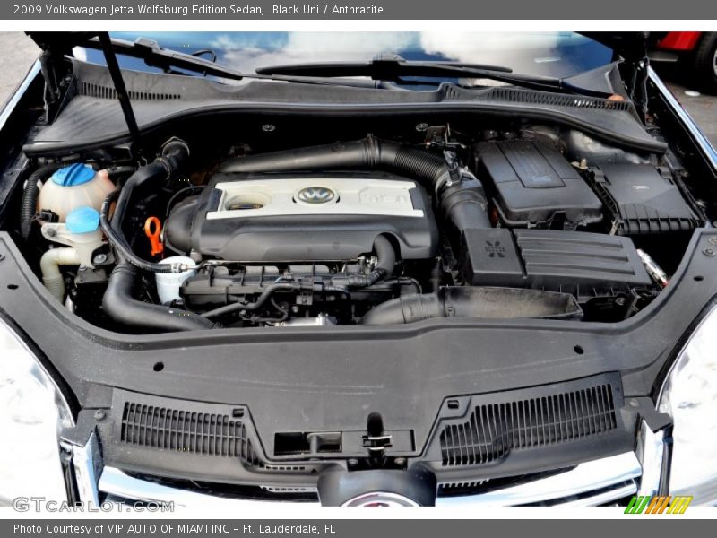 Black Uni / Anthracite 2009 Volkswagen Jetta Wolfsburg Edition Sedan
