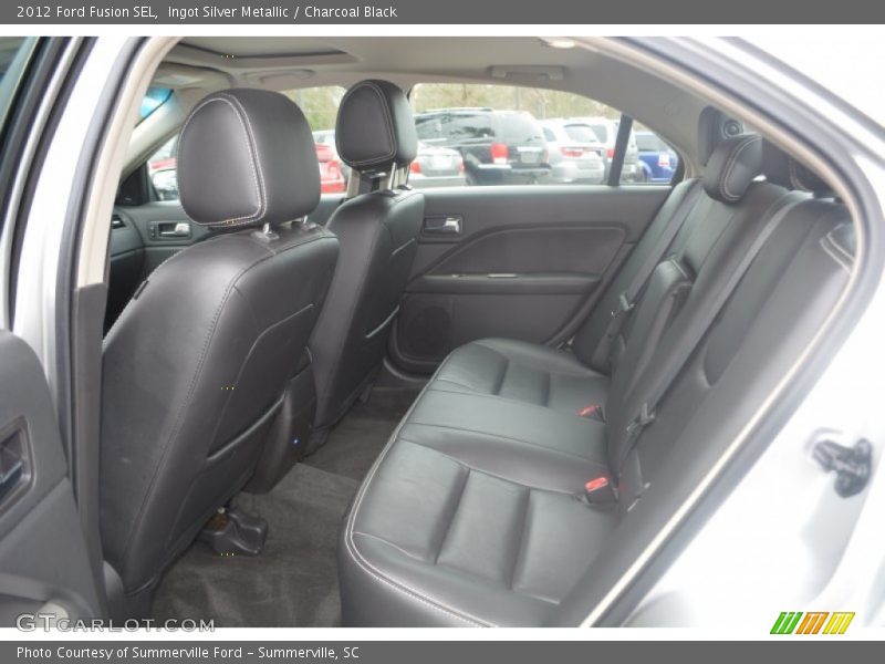 Ingot Silver Metallic / Charcoal Black 2012 Ford Fusion SEL