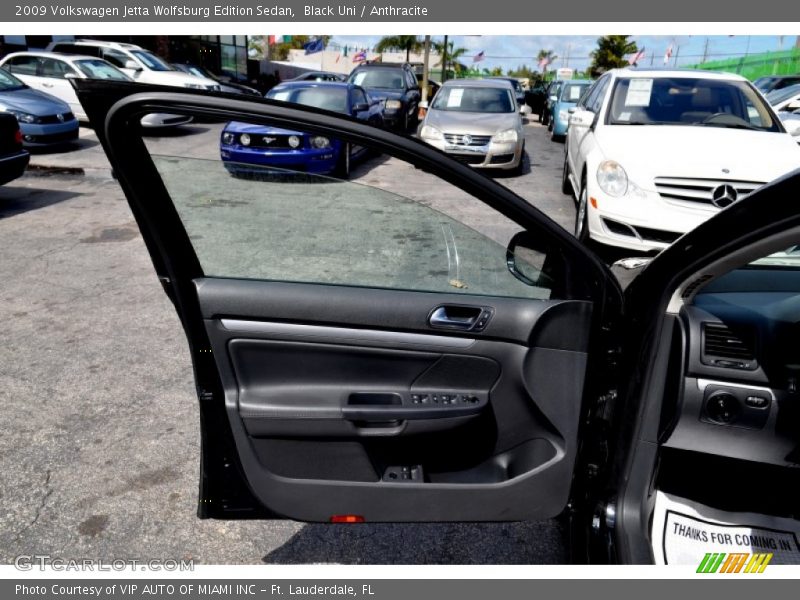 Black Uni / Anthracite 2009 Volkswagen Jetta Wolfsburg Edition Sedan