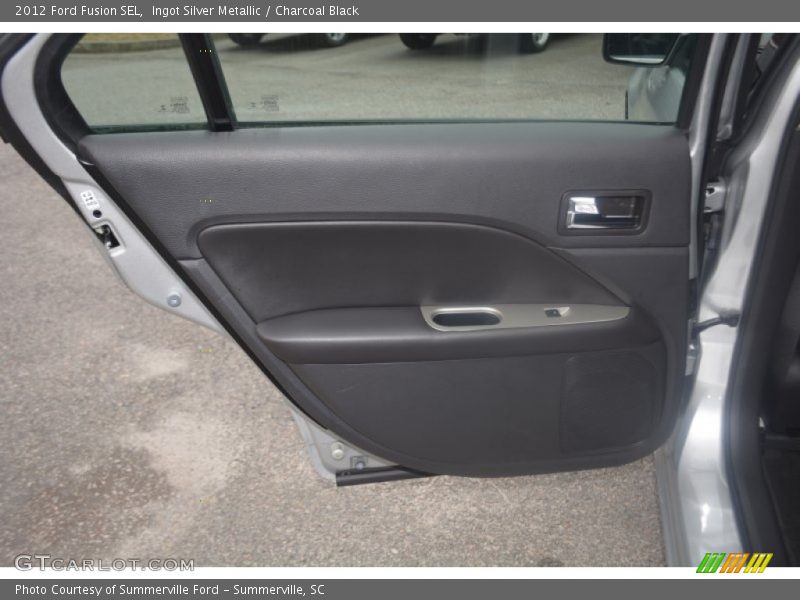 Ingot Silver Metallic / Charcoal Black 2012 Ford Fusion SEL
