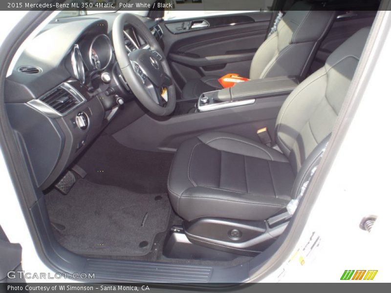 Polar White / Black 2015 Mercedes-Benz ML 350 4Matic