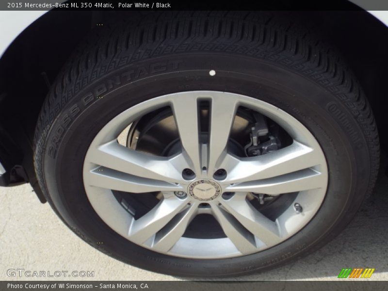 Polar White / Black 2015 Mercedes-Benz ML 350 4Matic