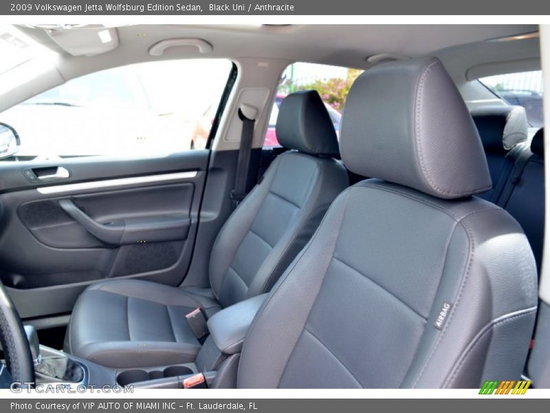 Black Uni / Anthracite 2009 Volkswagen Jetta Wolfsburg Edition Sedan
