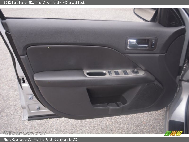 Ingot Silver Metallic / Charcoal Black 2012 Ford Fusion SEL