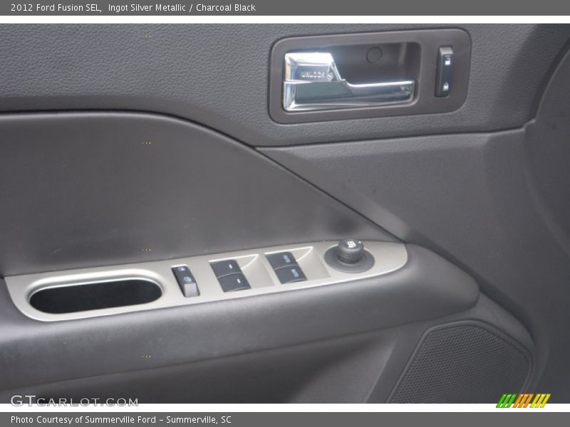 Ingot Silver Metallic / Charcoal Black 2012 Ford Fusion SEL