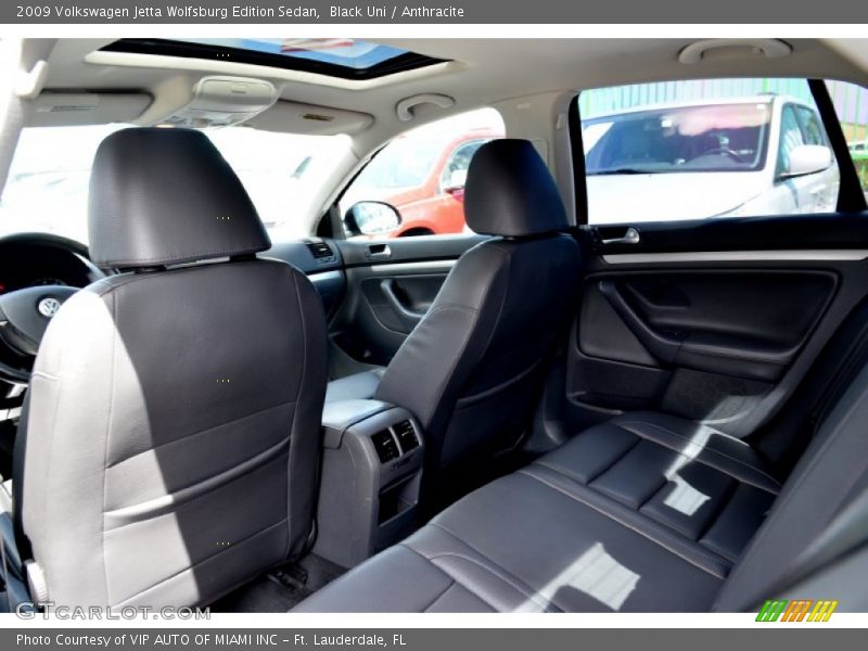Black Uni / Anthracite 2009 Volkswagen Jetta Wolfsburg Edition Sedan