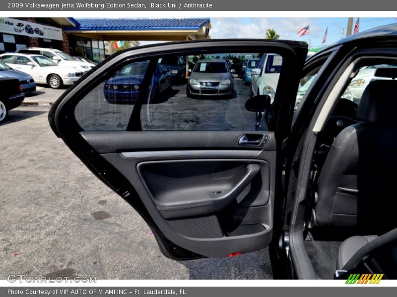 Black Uni / Anthracite 2009 Volkswagen Jetta Wolfsburg Edition Sedan