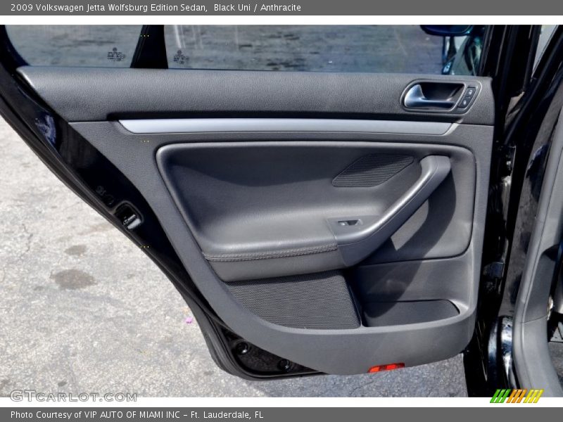 Black Uni / Anthracite 2009 Volkswagen Jetta Wolfsburg Edition Sedan