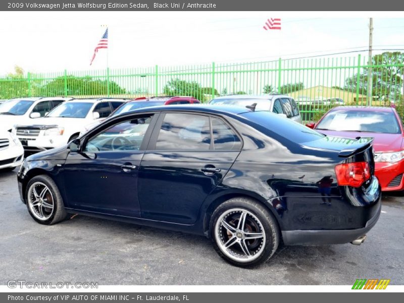 Black Uni / Anthracite 2009 Volkswagen Jetta Wolfsburg Edition Sedan