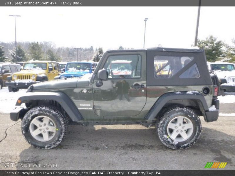 Tank / Black 2015 Jeep Wrangler Sport 4x4