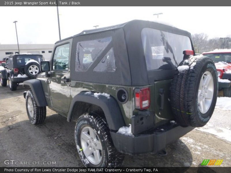 Tank / Black 2015 Jeep Wrangler Sport 4x4