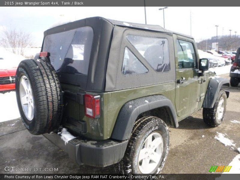 Tank / Black 2015 Jeep Wrangler Sport 4x4