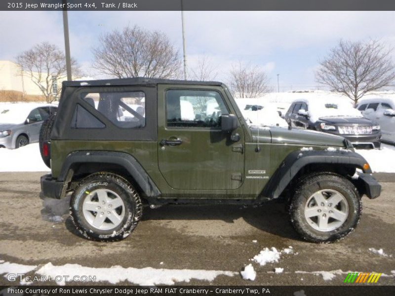 Tank / Black 2015 Jeep Wrangler Sport 4x4