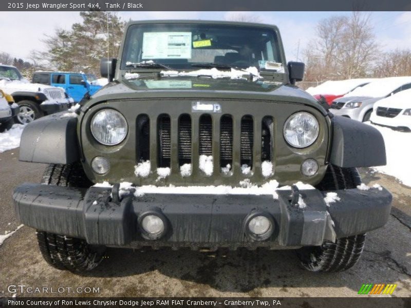 Tank / Black 2015 Jeep Wrangler Sport 4x4