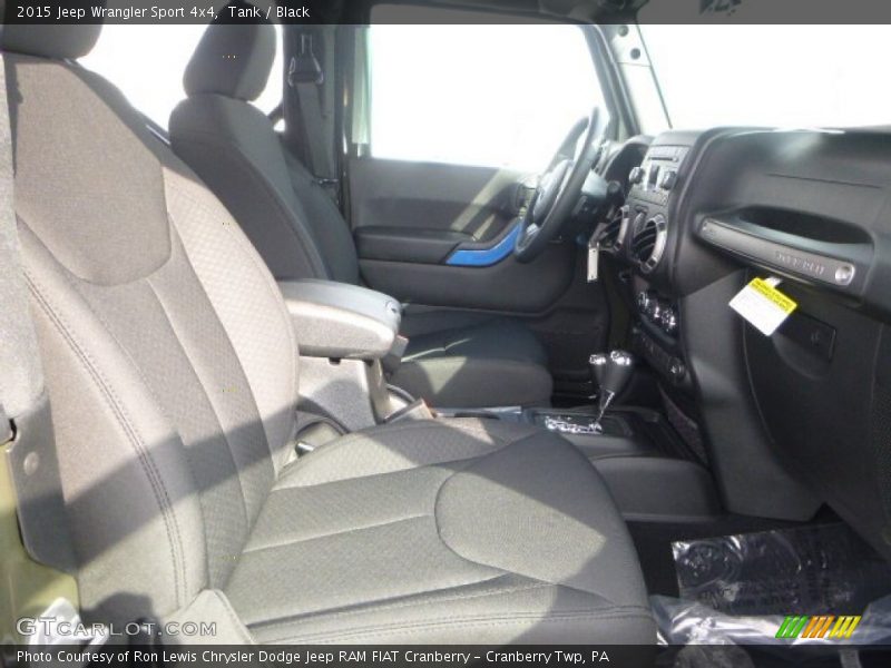Tank / Black 2015 Jeep Wrangler Sport 4x4