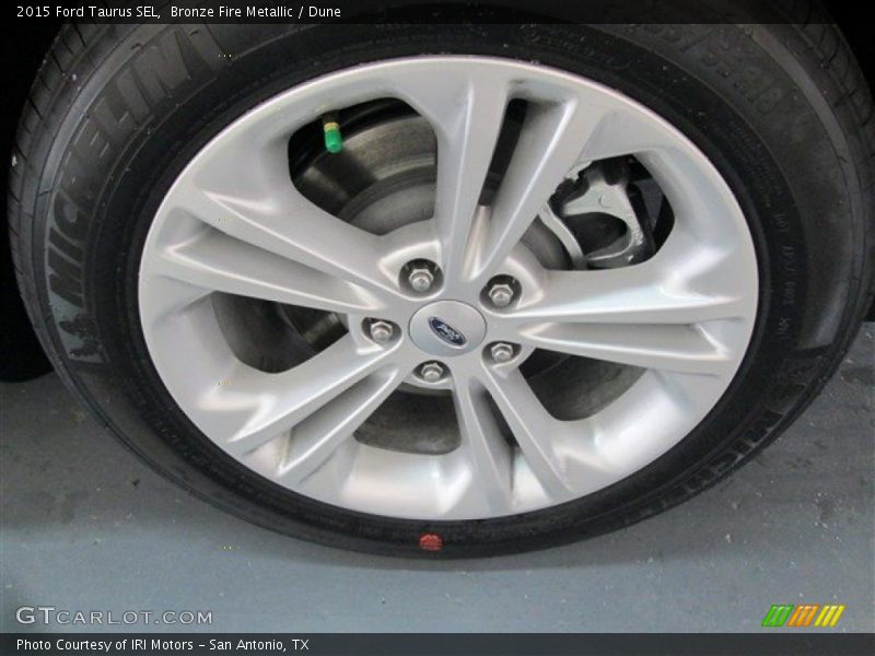 Bronze Fire Metallic / Dune 2015 Ford Taurus SEL