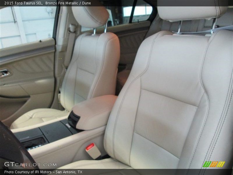 Bronze Fire Metallic / Dune 2015 Ford Taurus SEL