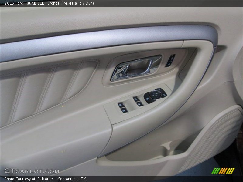 Bronze Fire Metallic / Dune 2015 Ford Taurus SEL