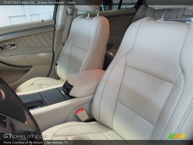 Bronze Fire Metallic / Dune 2015 Ford Taurus SEL