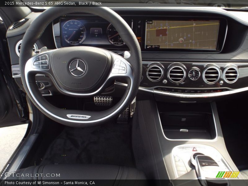 Dashboard of 2015 S 65 AMG Sedan