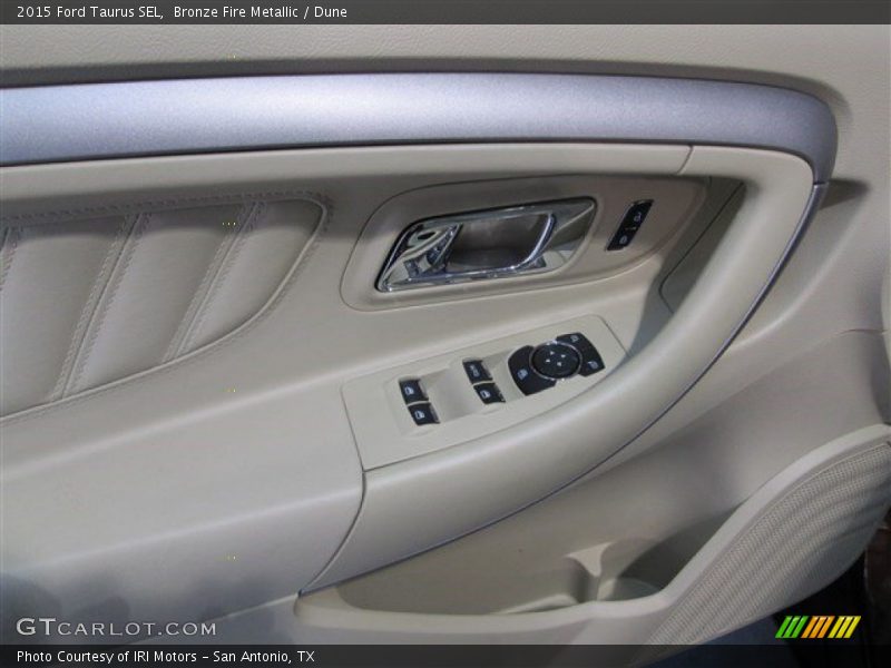 Bronze Fire Metallic / Dune 2015 Ford Taurus SEL